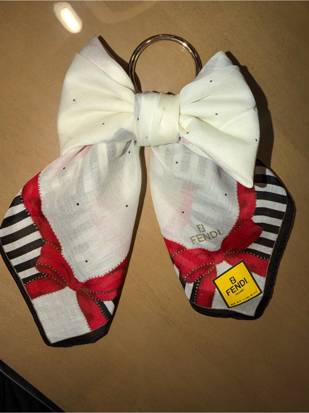 FENDI bow charm